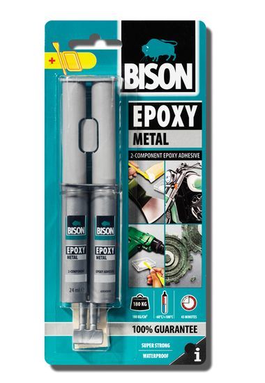 Bison Epoxy Metal Şırınga Blister 24Ml